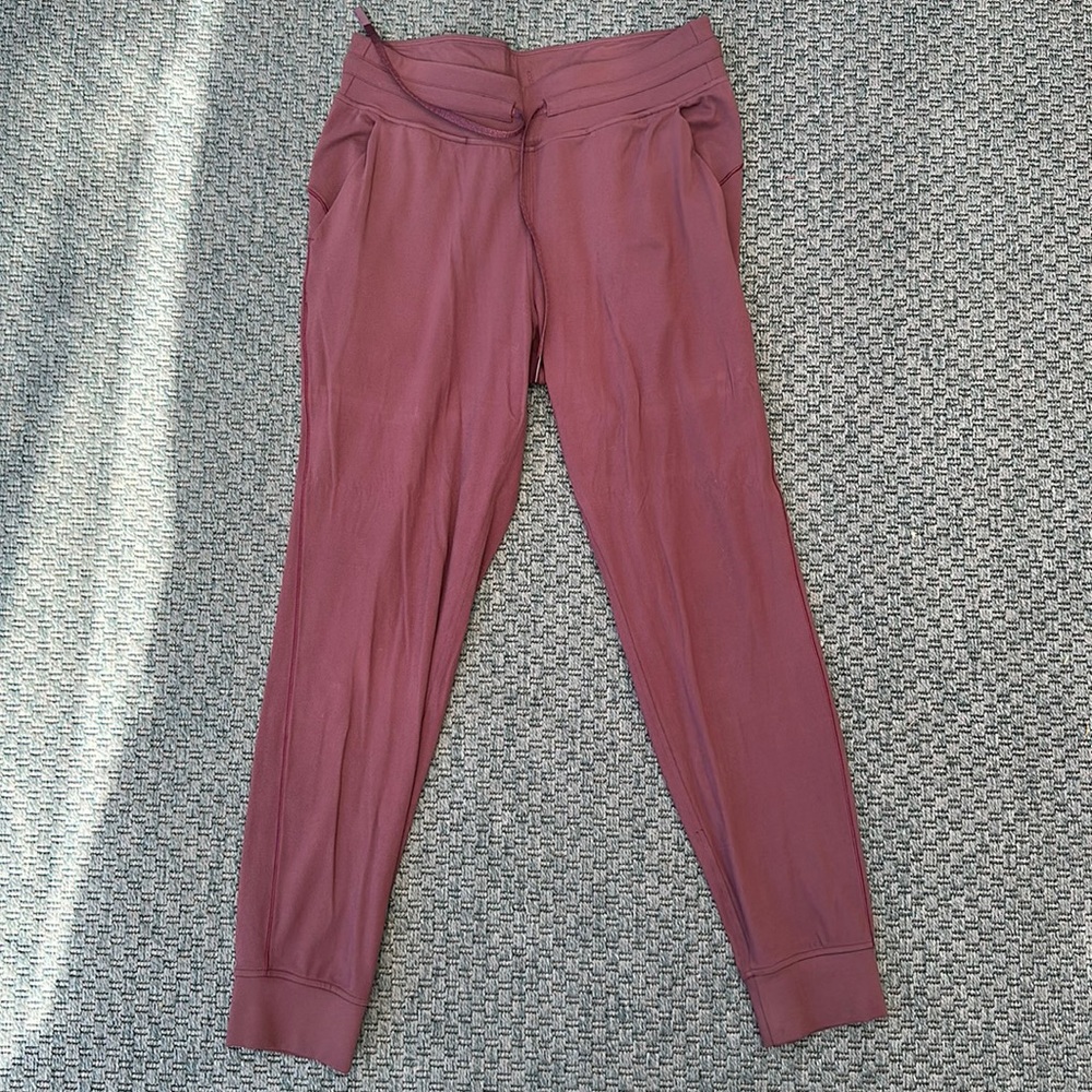 Lululemon Ready to Rulu Pant Burgundy Size 10 NWOT New Full Length